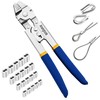 Crimping Pliers for Wire Ropes, Anxingtools Cable Crimps up to