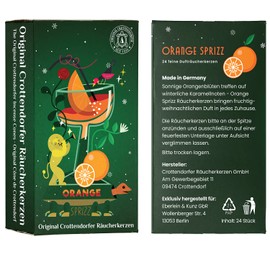 Crottendorfer Incense Cones | Limited Editions Mulled Wine, Apple Punch and Orange Sprizz | Exclusive Special Edition (3 Packs of 24 Incense Cones)