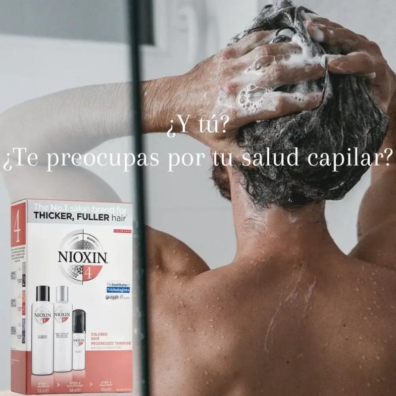 Nioxin Kit Anticaída Sistema #4 150ml Para Cabello Teñido