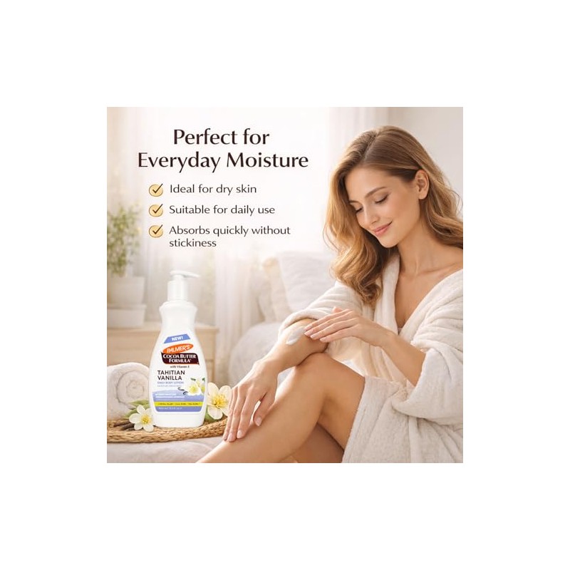 2 Pack Palmer’s Cocoa Butter Formula Tahitian Vanilla Body Lotion
