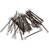 HAARallerliebst Hair Clips (Pack of 50) Dark Brown Glossy 5