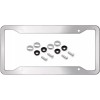 BLVD 304 Stainless Steel Heavy Duty Metal License Plate Frame