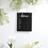 Threehoney 3 Pcs Dry Erase Store Hours Sign Set Include