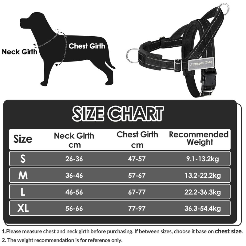 Slow Ton No Pull Large Medium Dog Harness and Leash