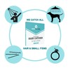 Aire Allure, 50 Pack, Disposable Shower Drain Hair Catcher Mesh