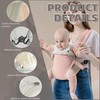 DOTOTO Mochila Portabebe, portabebe ergonomico para Niños Pequeños Recién Nacido,Ajustable,Cómodo