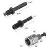 Bestgle 1.5-13mm Capacity Drill Chuck Adapter Mount 1/2-20UNF Air Impact