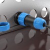 YACSEJAO WM13/SP21 Aviation Connector Panel Mount Kit, IP67 Waterproof, 1,2,3,4,5,6,7,9
