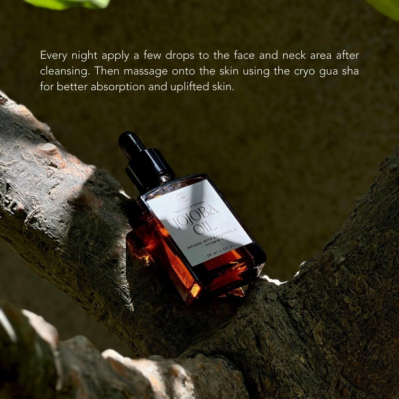 Gua Sha Facial Tools and Gua Sha Oil Skincare Gift