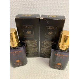Coty Lot of 2 Stetson Black by Coty Cologne Spray  Men 1.5 oz/ 44ml original formula