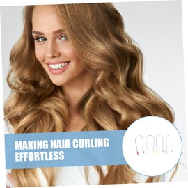 WOONEKY Hot Curler Clamp Replacement 32 Pcs Electric Hot Roller Clips Multipurpose Safe Styling for All Hair