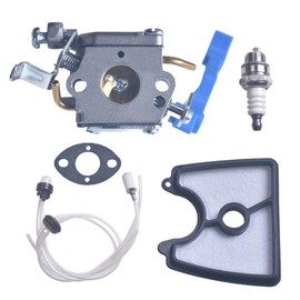 PHUOC LOC THO for Carburetor for Husqvarna 125B 125BX 125BVX Blower Carb w/Filter ket Kit