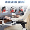 Jevuoyee Adjustable Arm Rest for Desk, 360° Rotating Ergonomic Elbow