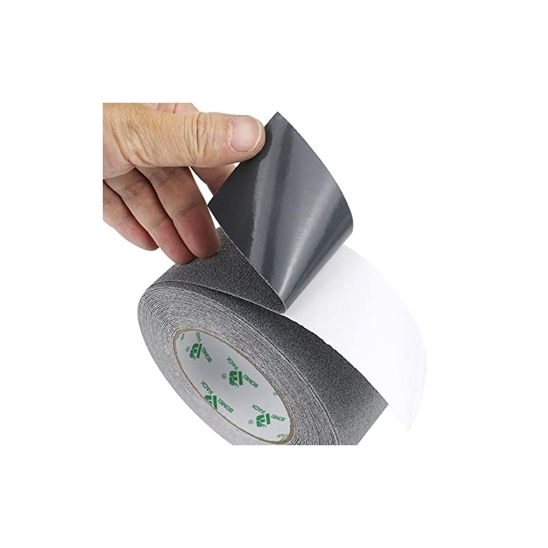 Bomei Pack Rollos Cinta Antideslizante 50mm X10m Adhesiva Escaleras Peldaños