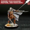 The Army Painter, Warpaints Flexible Triad PLUS+: Black & Greys,