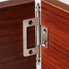 8PCS Stainless Steel Flush Hinges,Silver 2 Inch,Door Hinges for Drawer