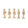 Unfinished Paintable Wood Nutcrackers