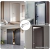 Landrain Automatic Door Closer, No Drilling, Door Recliner for Interior