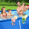 Forhandy Pack of 4 Pool Drink Holder, Water Cup, Hanging