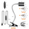 Reptile Light, Turtle Light, UVA+UVB Light Fixture, Basking Light, Temperature