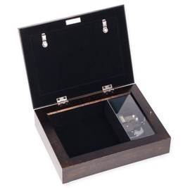 The Key to Finding Strength Burlwood Jewelry Music Box Plays Wind Beneath My Wings