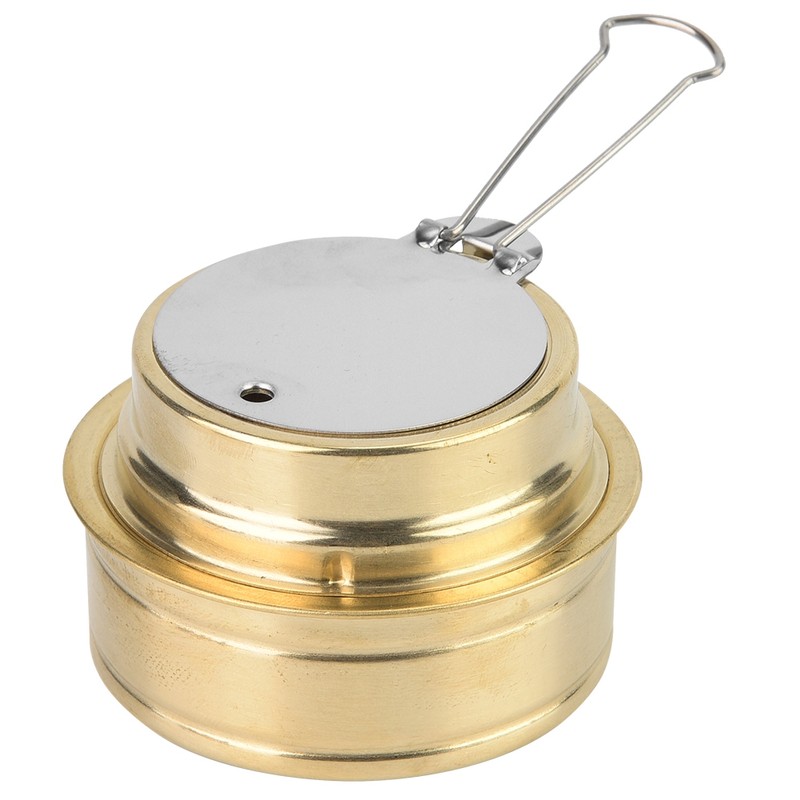 Outdoor Portable Ultra Light Mini Cooking Spirit Burner Alcohol Fuel
