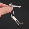 NHDT SN08 Titanium Purse Hook for Table, Bag Hanger for