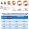 MiJunHD 2PCS Brass Reducer Connector | BSP Female Thread G3/4≈25mm