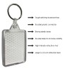 Reflective Keyrings for Kids, Bags, Running - Safety Reflectors Keyring