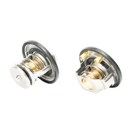 DmaxStore High Flow Coolant Thermostat Kit, 2001-2016 Chevy Silverado GMC Sierra 6.6L Duramax Diesel LB7/LLY/LBZ/LMM/LML Engine