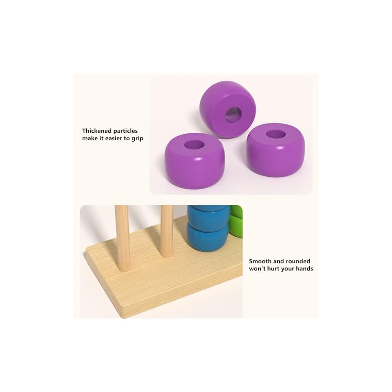Color Matching Stacking Puzzle Game, Fast Pattern Challenge Ring Stack