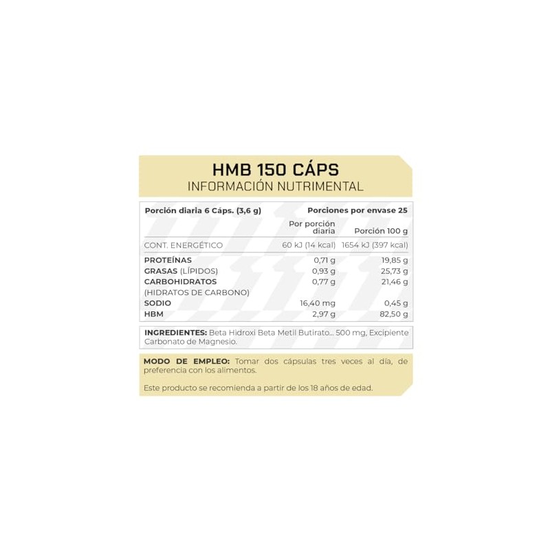 Prowinner Hmb Hidroxi Beta Metil Butirato Suplemento Alimenticio 97g Por