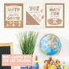 6 Boho Math Posters For Elementary School - Middle School
