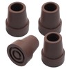 Bonsicoky 4 Pack Rubber Cane Tips 3/4 Inch - Heavy