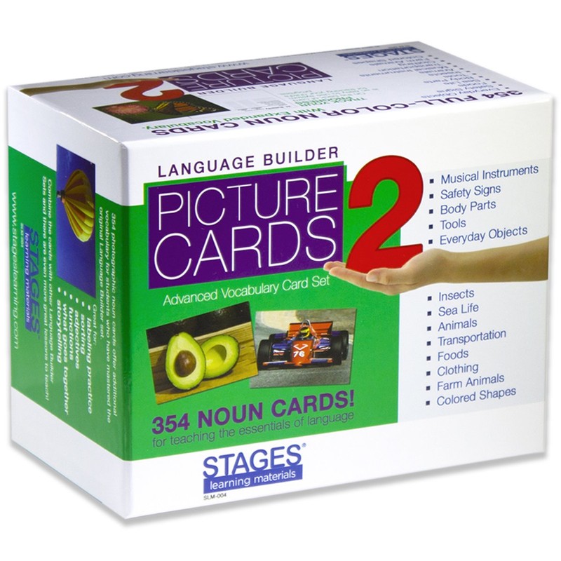 Stages Learning Language Builder Picture Nouns Set 2 for Autism,