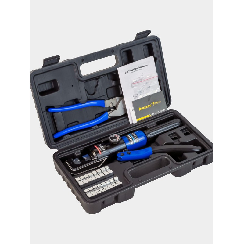AMZCNC Hydraulic Crimping Tool and Cable Cutter Hydraulic Cable Lug