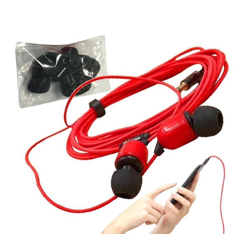 Ear Buds with Long Wired Cord | Wired in Ear