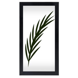 NAOKBOEE 4x9 Picture Frame in Black, Photo Frames with Plexiglass, Horizontal and Vertical Formats for Wall and Tabletop