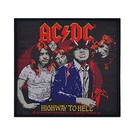 Klicnow AC/DC Highway To Hell Patch 10 X 10cm (4" X 4")