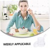 SHOWERORO 1set Acrylic Honey Pot Lid and Dipper Convenient Syrup