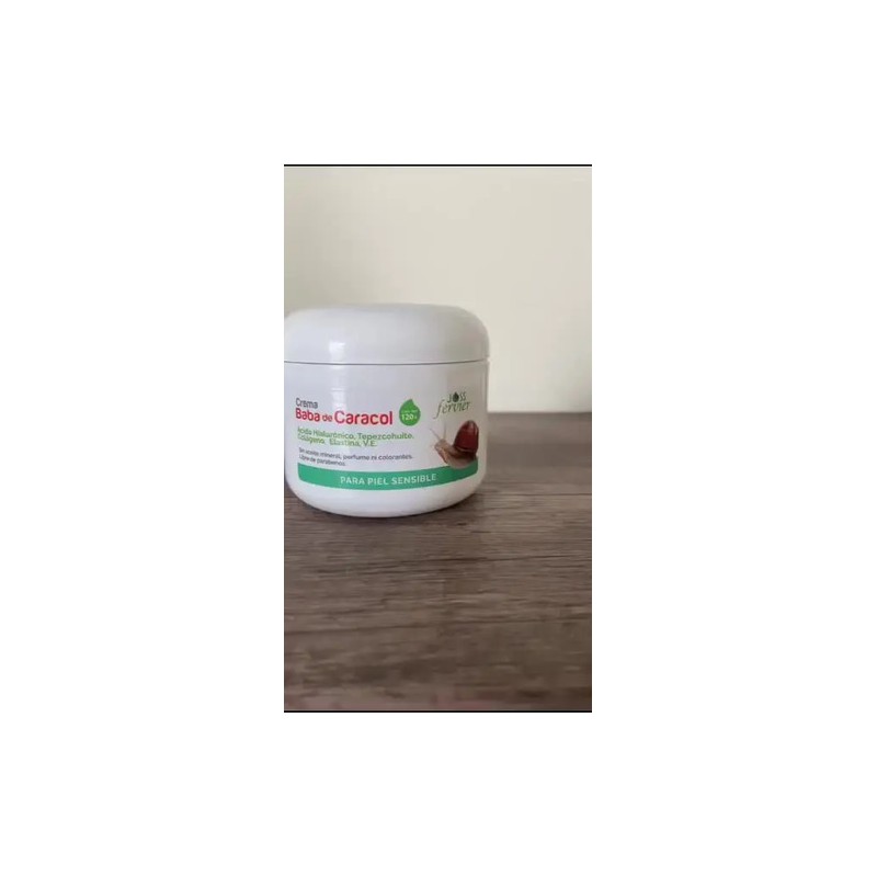 Crema Baba De Caracol Con Acido Hialuronico Joss Fervier Momento