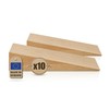Tolux Wooden Wedges, 80 × 25 × 20 mm (3.15"
