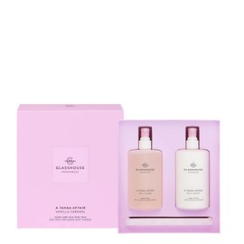 Glasshouse Fragrances A TAHAA AFFAIR Hand Wash, Hand Lotion & Tray 450ml