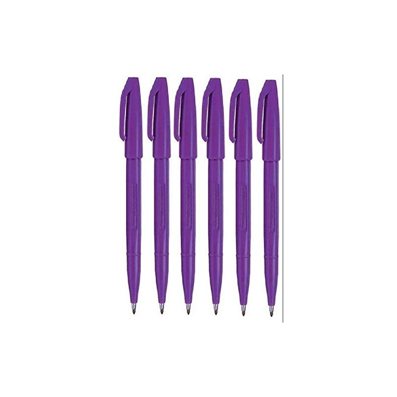 Pentel Violet Original Sign Pen S520 Fibre Tip Marker Pens