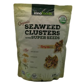 Innofoods Organic Seaweed Clusters with Super Seeds, 16 oz, Vegan, Gluten Free