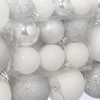Relaxdays Christmas Baubles Set of 50, Christmas Decoration, Matt, Shiny,
