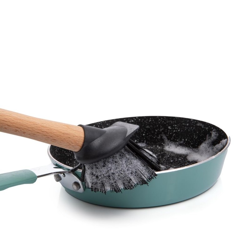 SAUBA Bottle & Dish Brush Rinse | 2-in-1 Cleaning Brush