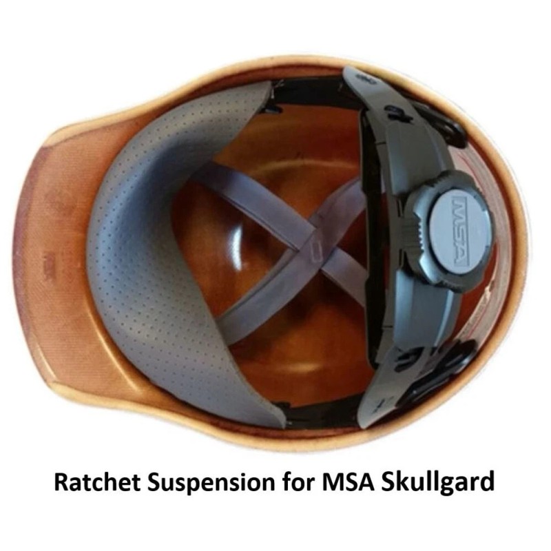 MSA Skullgard Small Cap Style with Ratchet Suspension - Custom