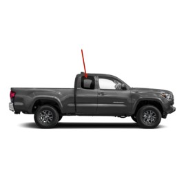 NAGD Fits 16-23 Toyota Tacoma Pickup 2D Ext Cab Passenger Right Quarter Window Glass