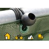 Fuxton, tarpaulin tensioner with a ball, 195 mm, black